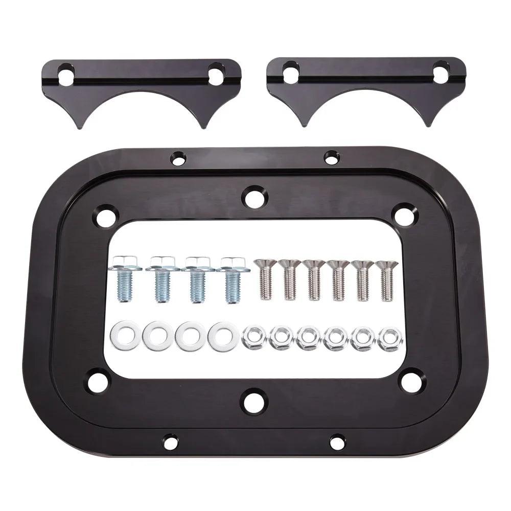 Auto Parts Hold Down Aluminium Tray Billet Bracket for Optima 34/78 Batter Relocation Feature Included