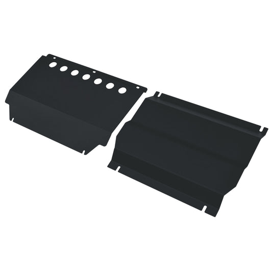 Black Bash Plate Set for Mitsubishi Triton ML-MN 2006-2015 | Steel Front & Sump Guard Combo | Maximum Underbody Protection, Impact-Resistant