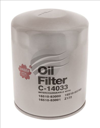 Oil Filter Fits Z172 Wz172 16510-61A00 C-14033