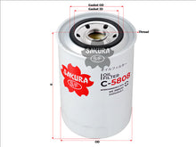 Load image into Gallery viewer, Oil Filter Fits Lf3817 Me088532 C-5808