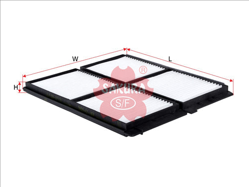 Cabin Filter Replaces Rca246P Wacfo151 Ca-17110-S