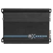 Load image into Gallery viewer, DB DRIVE X-A1200 DB DRIVE AMP X-SERIES MONO CLASS D RMS 600W X 1 1OHM / 300W X 1 2 OHM