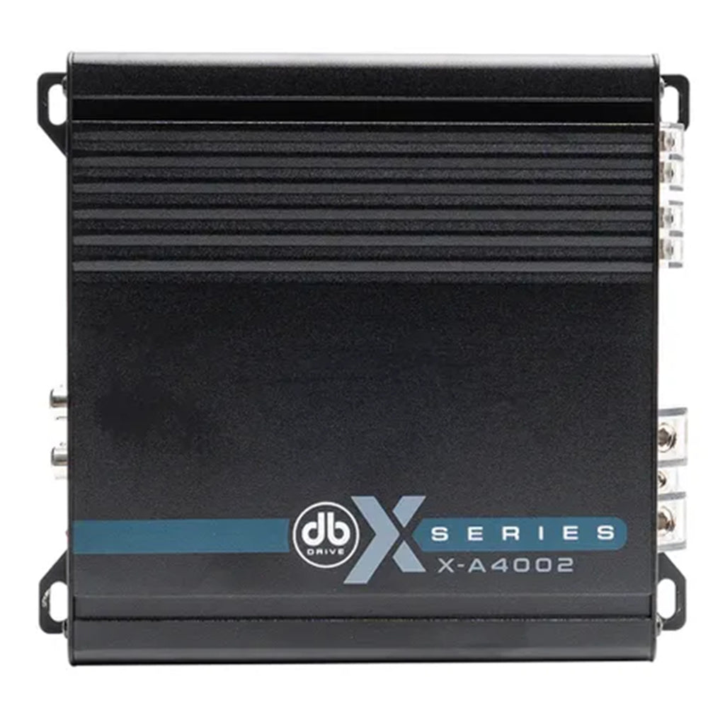 DB DRIVE X-A4002 DB DRIVE AMP X-SERIES 2CH CLASS D RMS 75W X 2 4OHM / 150W X 4 2 OHM
