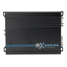 Load image into Gallery viewer, DB DRIVE X-A4004 DB DRIVE AMP X-SERIES 4CH CLASS D RMS 75W X 4 4OHM / 150W X 4 2 OHM