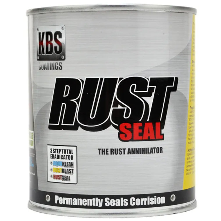 KBS RustSeal Rust Preventive Coating Satin Black 500ml