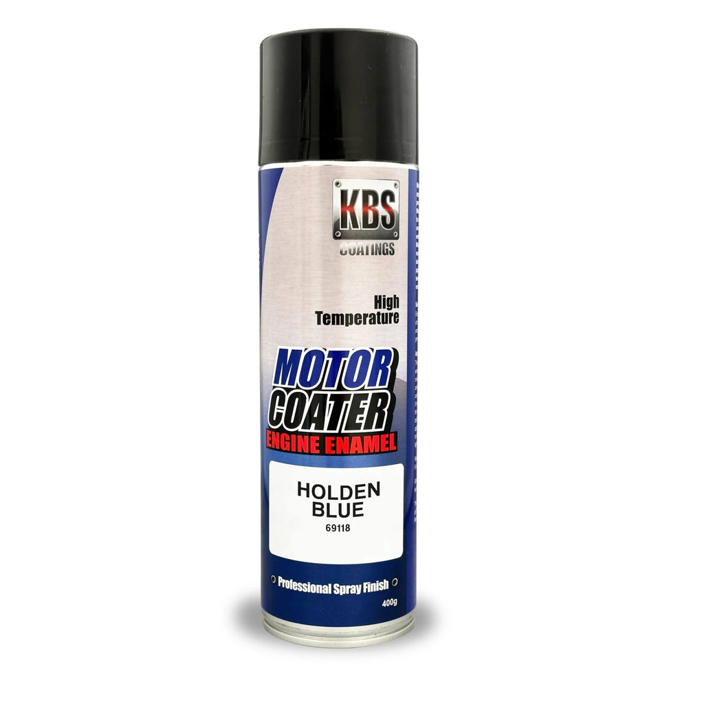 KBS 69118 Engine Enamel Motorcoater Holden Blue 400g Aerosol
