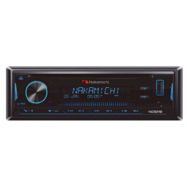 Nakamichi NQ921B NAKAMICHI CAR STEREO HEAD UNIT 1 DIN USB BLUETOOTH DVD / CD