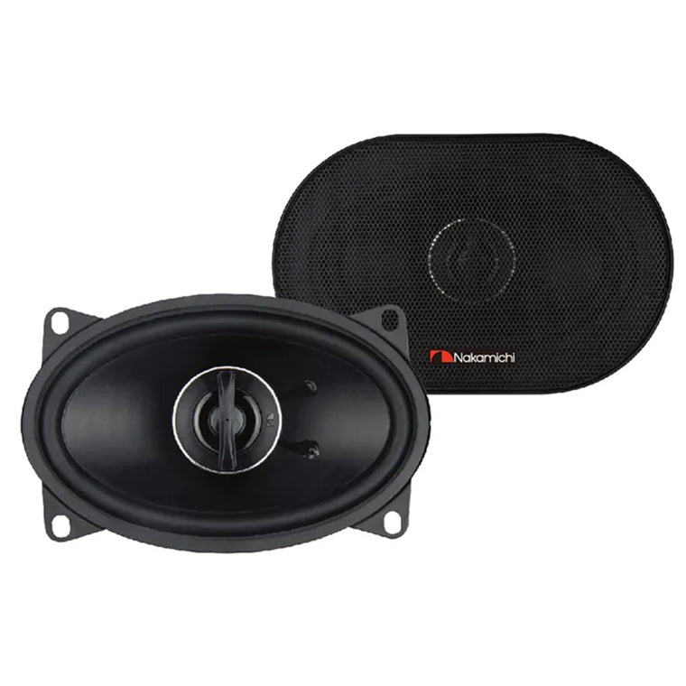 Nakamichi NSE4658 NAKAMICHI 4X6" 2 WAY COAXIAL SPEAKERS PAIR 150W