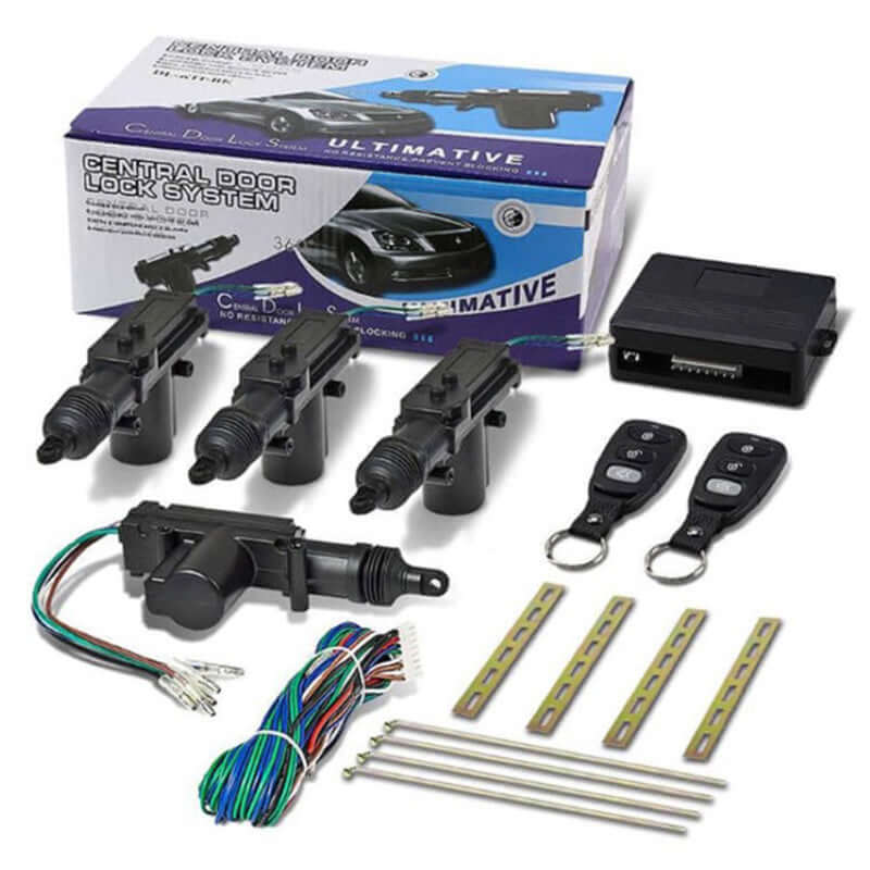 Universal Car Central Locking System Kit