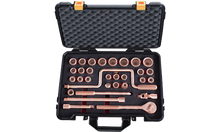 Load image into Gallery viewer, 32 Piece 1/2" Drive Metric Socket Set