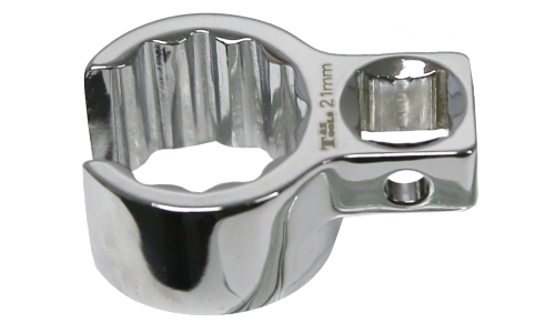 21mm 3/8" Drive Flare Nut Crowsfoot Wrench