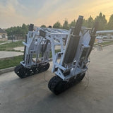 Omnidirectional Suspension Agricultural Robot Chassis - Automatic UGV for Tea Garden Use