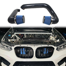 Load image into Gallery viewer, Color Customization Starting From One Piece Front Mount Cold Air Intake System for BMW F97 F98 X3M X4M S58 Engine Silico