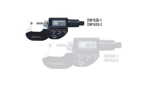 Digital Outside Micrometer, 0 - 25mm