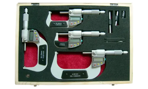 Digital Outside Micrometer Set