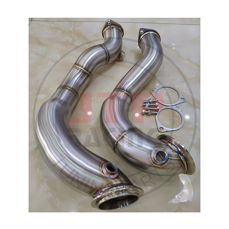 JT-035 2007-2011 BMW N54 335i X-Drive Catless Downpipe