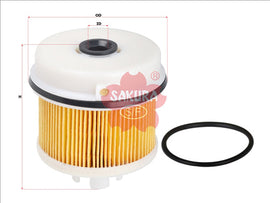 Fuel Filter Fits R2669P Wcf8 23390-78221 Ef-1112