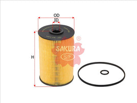 Fuel Filter Fits R2644P Wcf127 23401-1690 Ef-1301