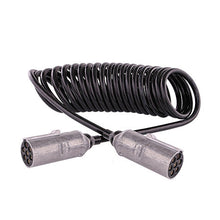 Load image into Gallery viewer, EJ Heavy-Duty 7 Pin Trailer Cable, 4.6m, Metal Plug – 601068