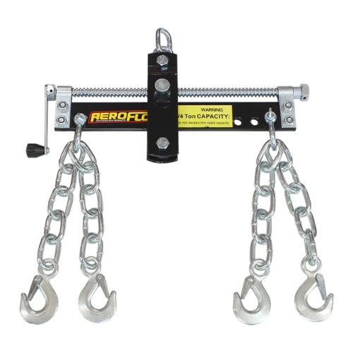 ENGINE CRANE LEVELLER ASSISTS ENGINE REMOVAL AND INSTALL