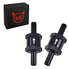 Load image into Gallery viewer, VALVE INLINE -12ANCHECK  BLACK / ONE WAY VALVE
