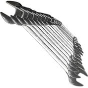 Load image into Gallery viewer, Double Open End Wrench Set 13pc 6-32mm