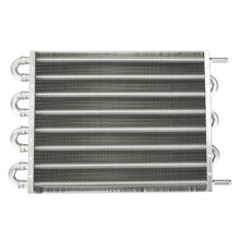 Load image into Gallery viewer, Engine Transmission Oil Cooler Manual Radiator Converter Kit, 15.5''x10''x0.75'' 8-Row Universal Oil Cooler