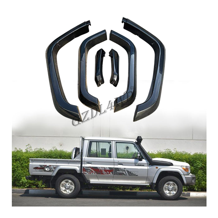 Explosive New Products 4X4 Wheel Arches Fender Flares for LandCruiser 79 Series Dual Cab 4 Doors Short Version 2007+