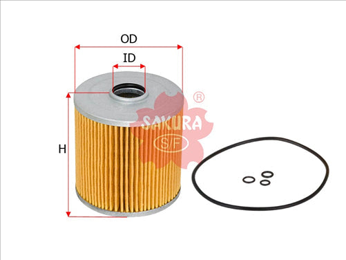 Fuel Filter Fits R2607P Wcf43 F-1507