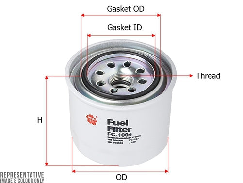 Fuel Filter Fc-1004