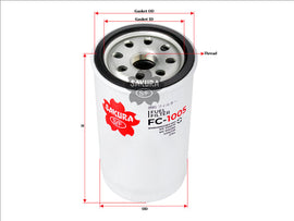 Fuel Filter Fits Z194 Whdz194Nm Ff2042 Fc-1005