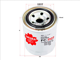 Fuel Filter Fits Z183 Wz183 0986Af9658 Fc-1107