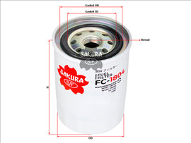Fuel Filter Fits Z192 Wz192 Fc-1804