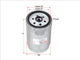 Fuel Filter Fits Wcf12 0K2Kk13480 N4314 145743429 Fc-2204