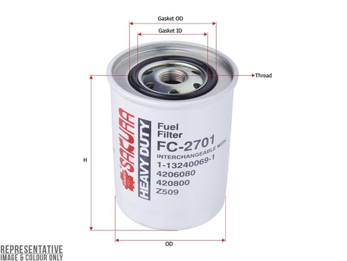 Fuel Filter Fc-2701