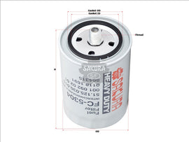 Fuel Filter Fits Ff5646 8981653750 Fc-5304