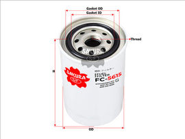 Fuel Filter Fits Ff5638 600-311-3530 Fc-5615