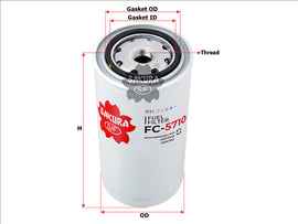 Fuel Filter Fits 4897833 4897833 Fc-5710