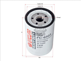 Fuel Filter Fits Z151 Ff2208 Fc-6503