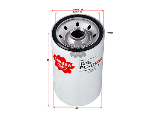 Fuel Filter Fits Bf8L513 Ff5036 23518528 Fc-6505