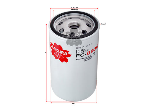 Fuel Filter Fits P550959 23518532 Fc-6506