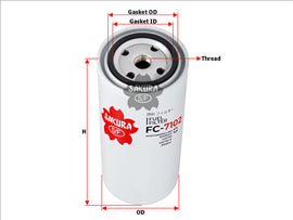 Fuel Filter Fits 420799-9 Fc-7102
