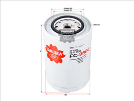Fuel Filter Fits Wk1168 Ff5039 Fc-9800