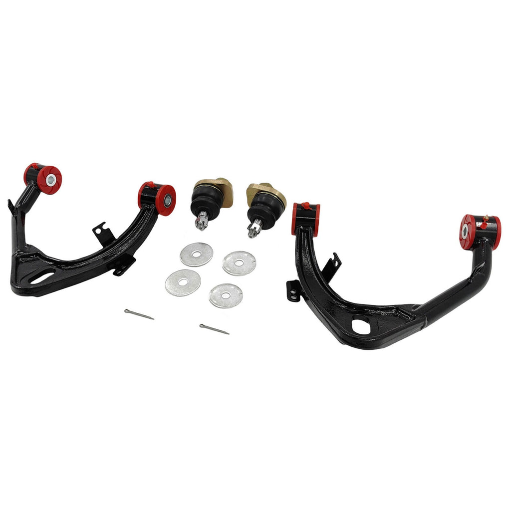 17.5MM UPPER CONTROL ARMS WITH BALL JOINTS & GREASEABLE BUSHES LIFT 3" FIT FOR ISUZU DMAX MUX 2011-2016