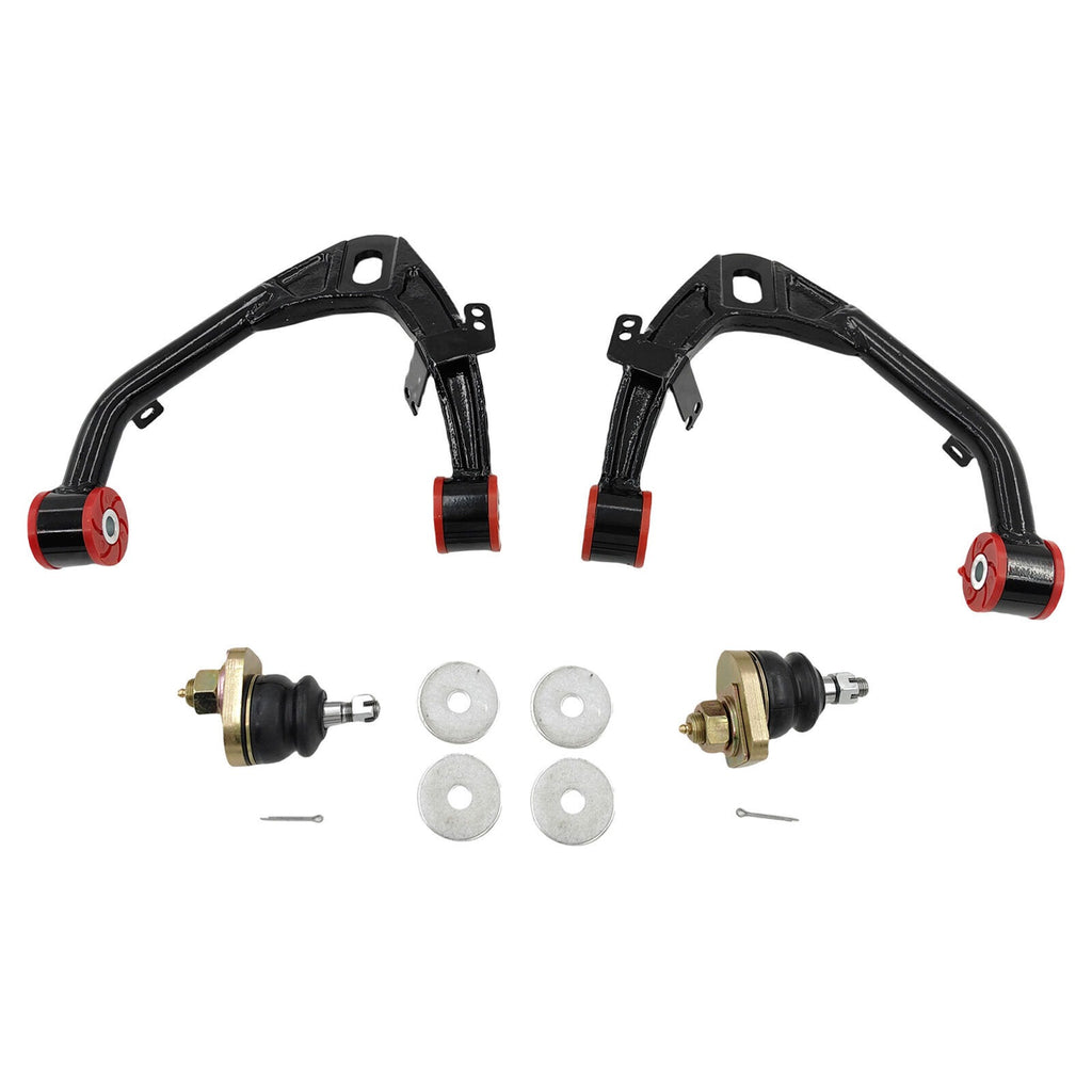 17.5MM UPPER CONTROL ARMS WITH BALL JOINTS & GREASEABLE BUSHES LIFT 3" FIT FOR ISUZU DMAX MUX 2011-2016