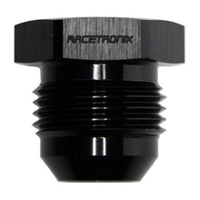 Load image into Gallery viewer, FLARE PLUG MALE -8AN BLACK MALE FLARE PLUG -8AN