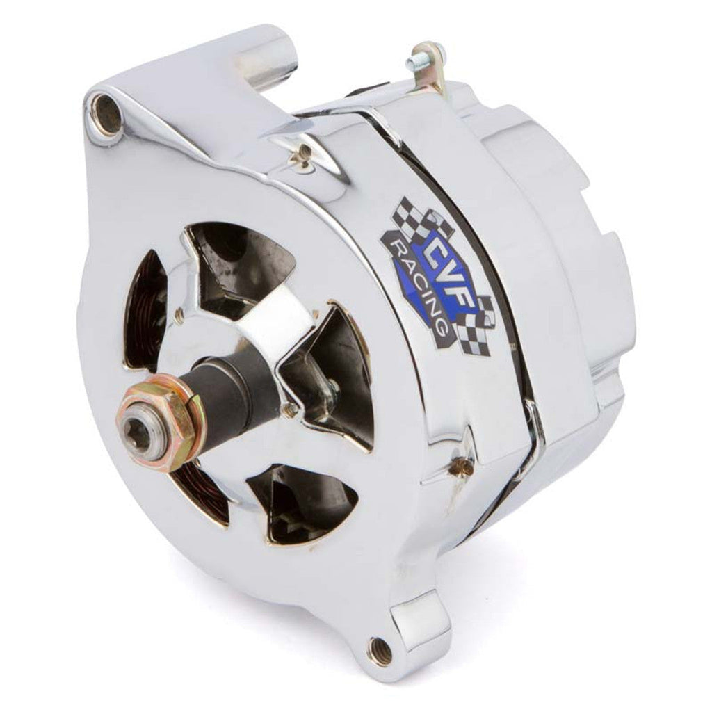FORD ALTERNATOR 140 AMP 1 OR 3 WIRE CHROME