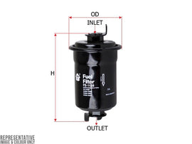 Fuel Filter Efi In-Line Fs-1128