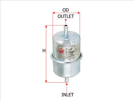 Fuel Filter Fits Wcf91 25055108 Fs-1902