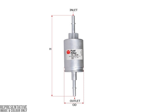 Fuel Filter / Z629 Use Fs-19150 Fs-19140